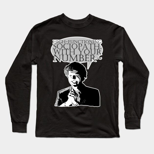 Sherlock Holmes Long Sleeve T-Shirt by KanaHyde